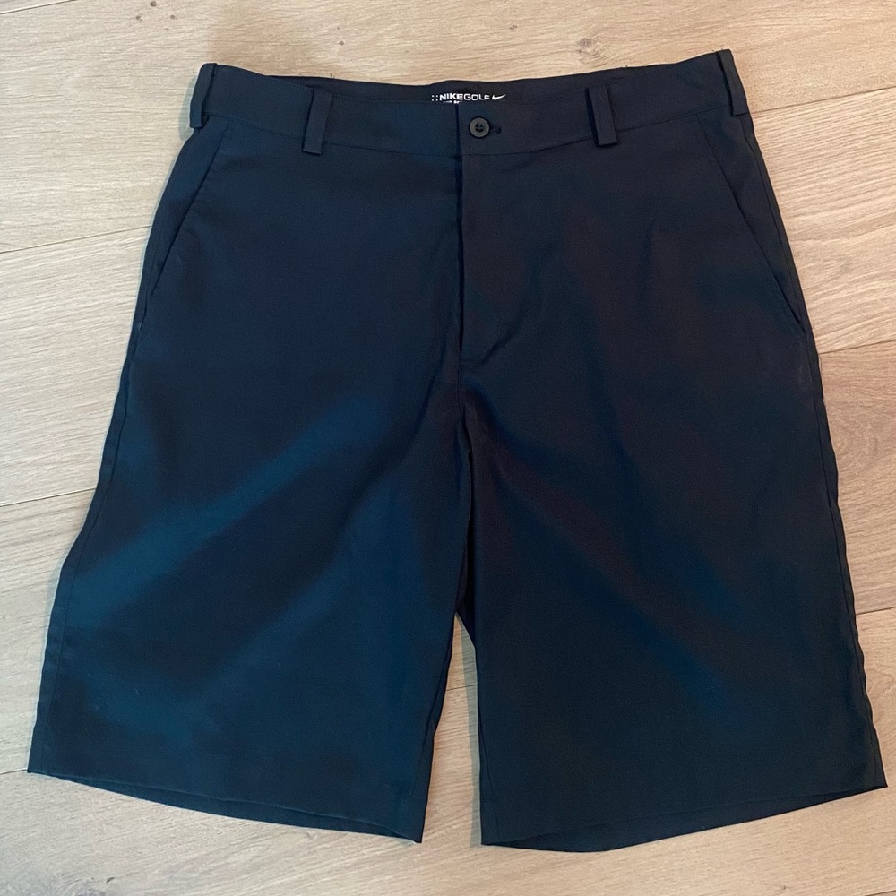 Like New Nike Golf Black DriFit Shorts